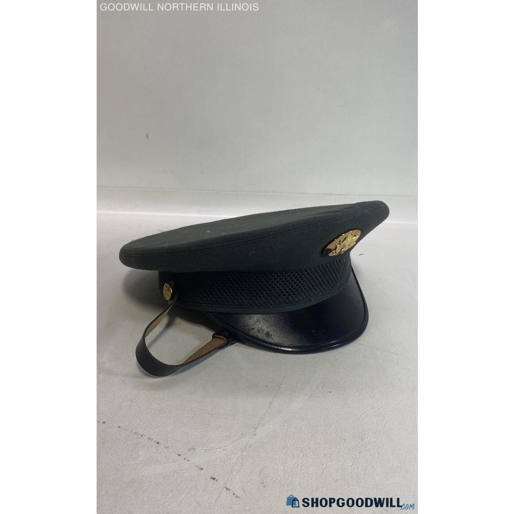 Vintage US Army Service Cap Wool Size 7  Vietnam Era Military Hat